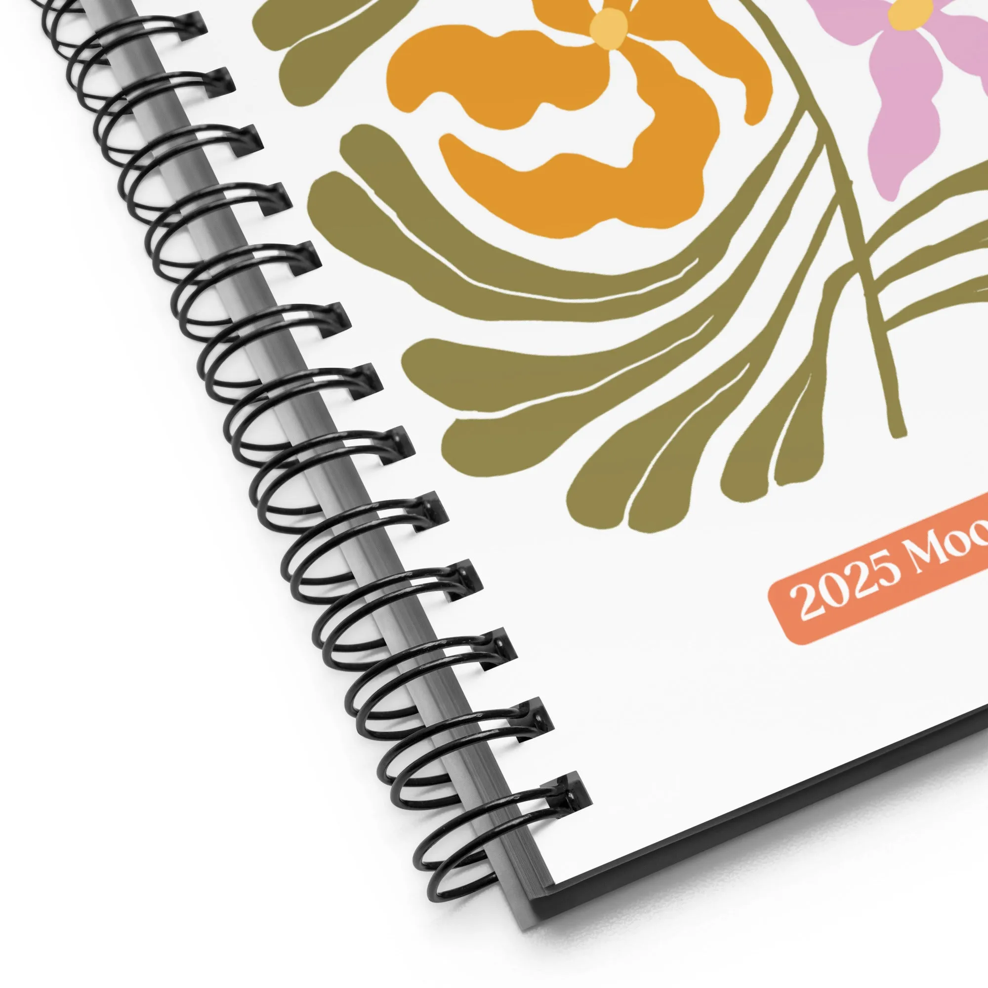 2025 Mood Blanket Journal - Abstract Flowers