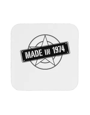 40th Birthday Made In Birth Year 1974 Coaster