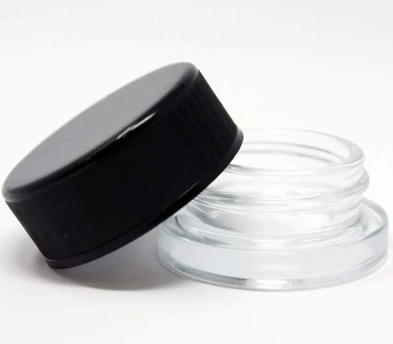 9ml Child Resistant Glass Jar with Lids