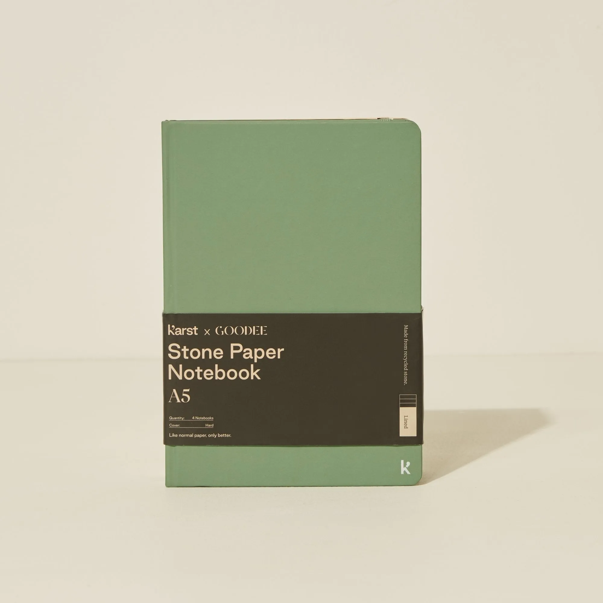 A5 Hardcover Notebook, set of 4