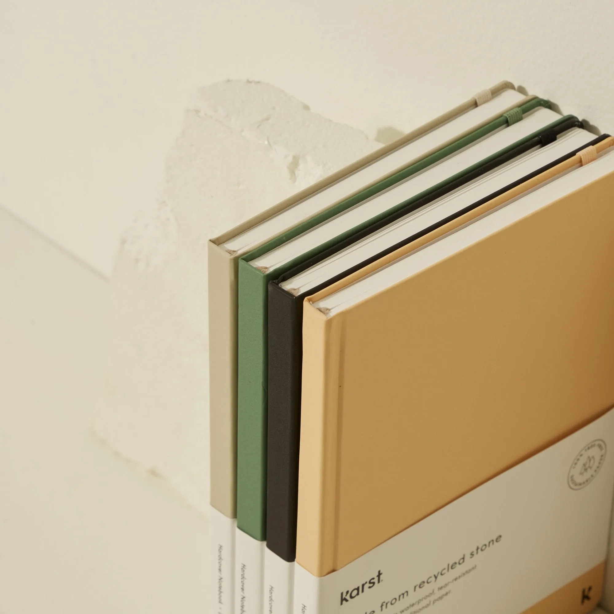 A5 Hardcover Notebook, set of 4
