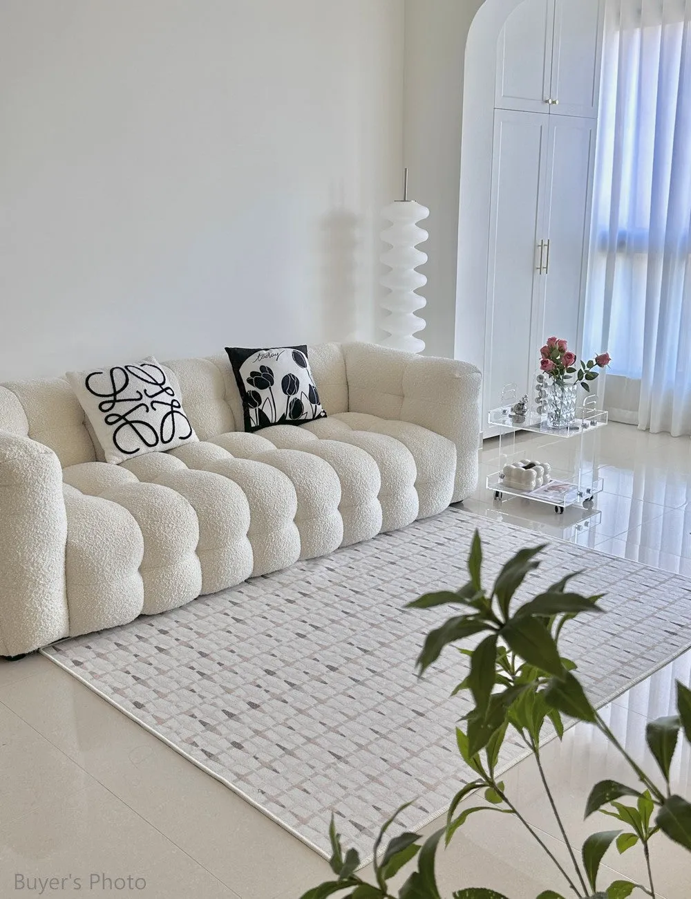 Abstract Area Rugs for Living Room, Modern Rugs under Dining Room Table, Modern Carpets for Kitchen, Geometric Contemporary Modern Rugs Next to Bed