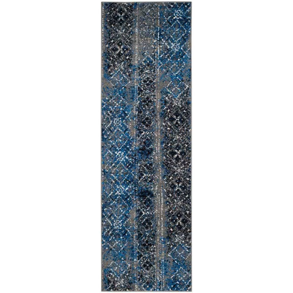 Adirondack Tradition Silver/Multi Runner Rug