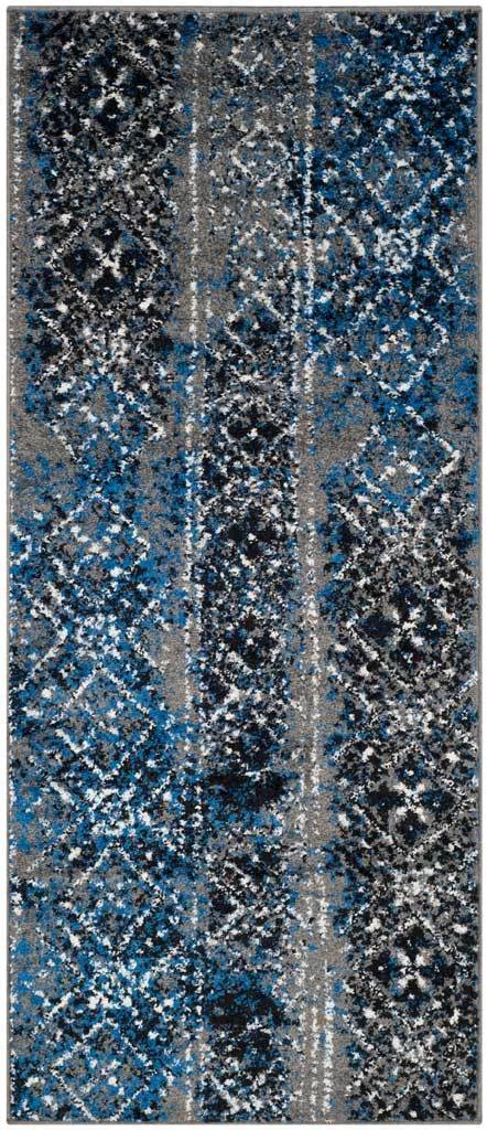 Adirondack Tradition Silver/Multi Runner Rug