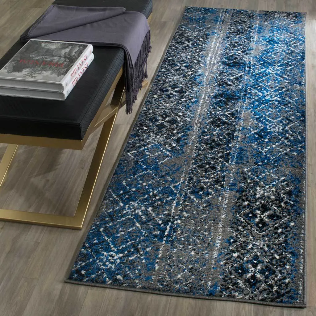 Adirondack Tradition Silver/Multi Runner Rug