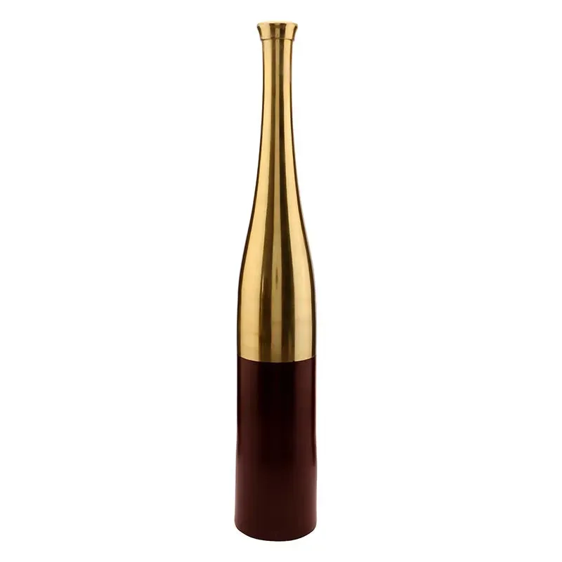 Aluminium Nickle Champagne Bottle Vase | Set of 2