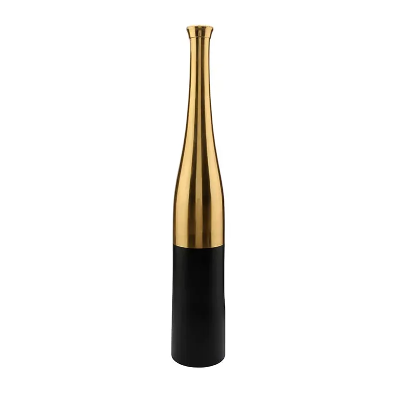 Aluminium Nickle Champagne Bottle Vase | Set of 2
