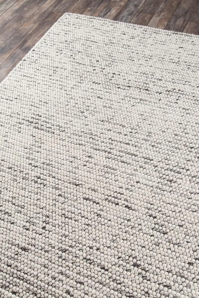 Andes | Ivory Beige Modern  Italian Designer Luxury Hand Woven Area Rug