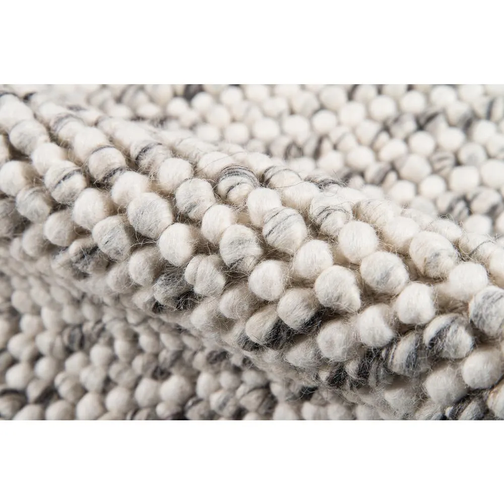 Andes | Ivory Beige Modern  Italian Designer Luxury Hand Woven Area Rug