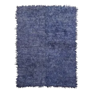 Angora Wool Tulu Blue