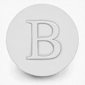 B Drink Coasters