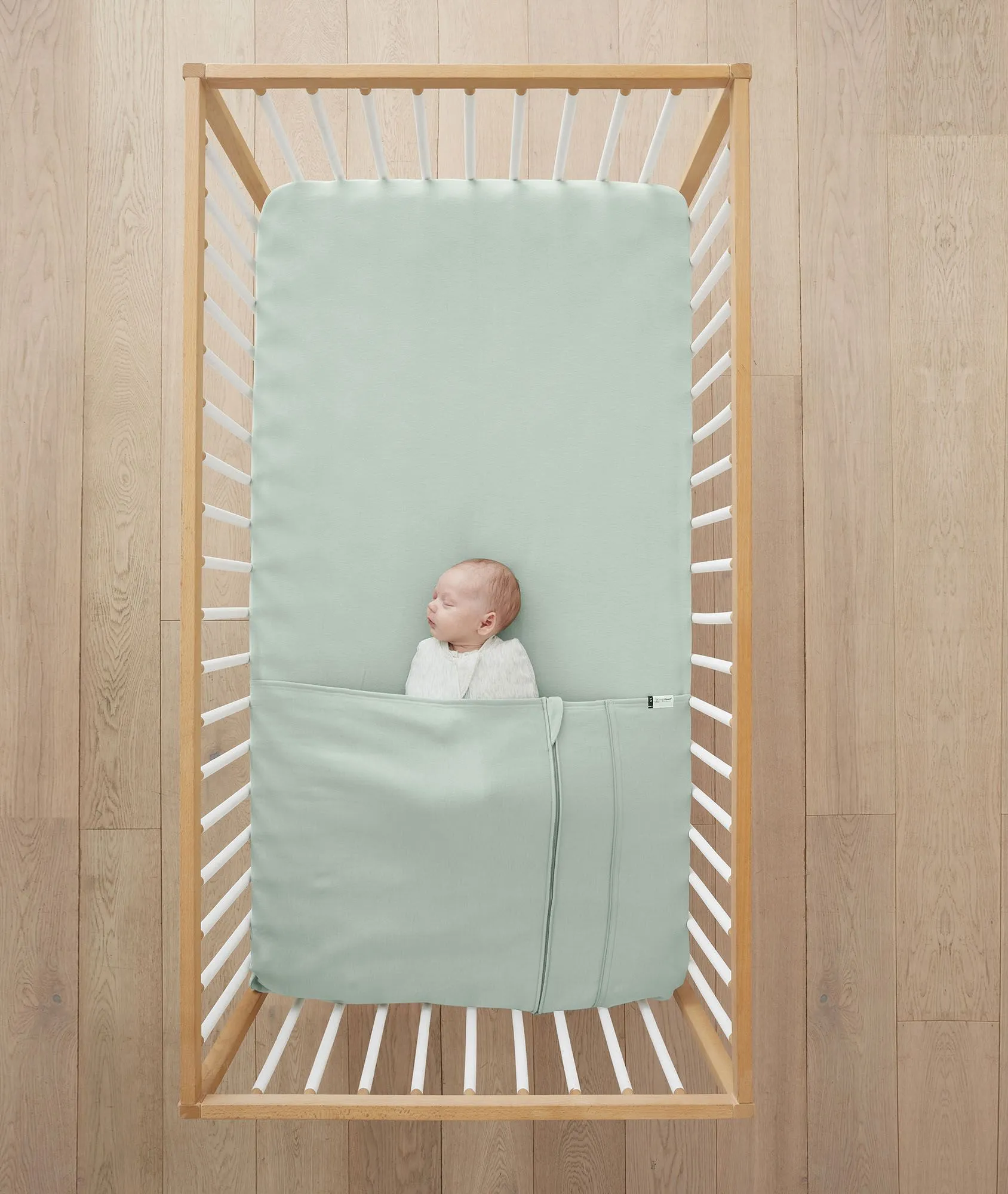 Baby Tuck Sheet Sage