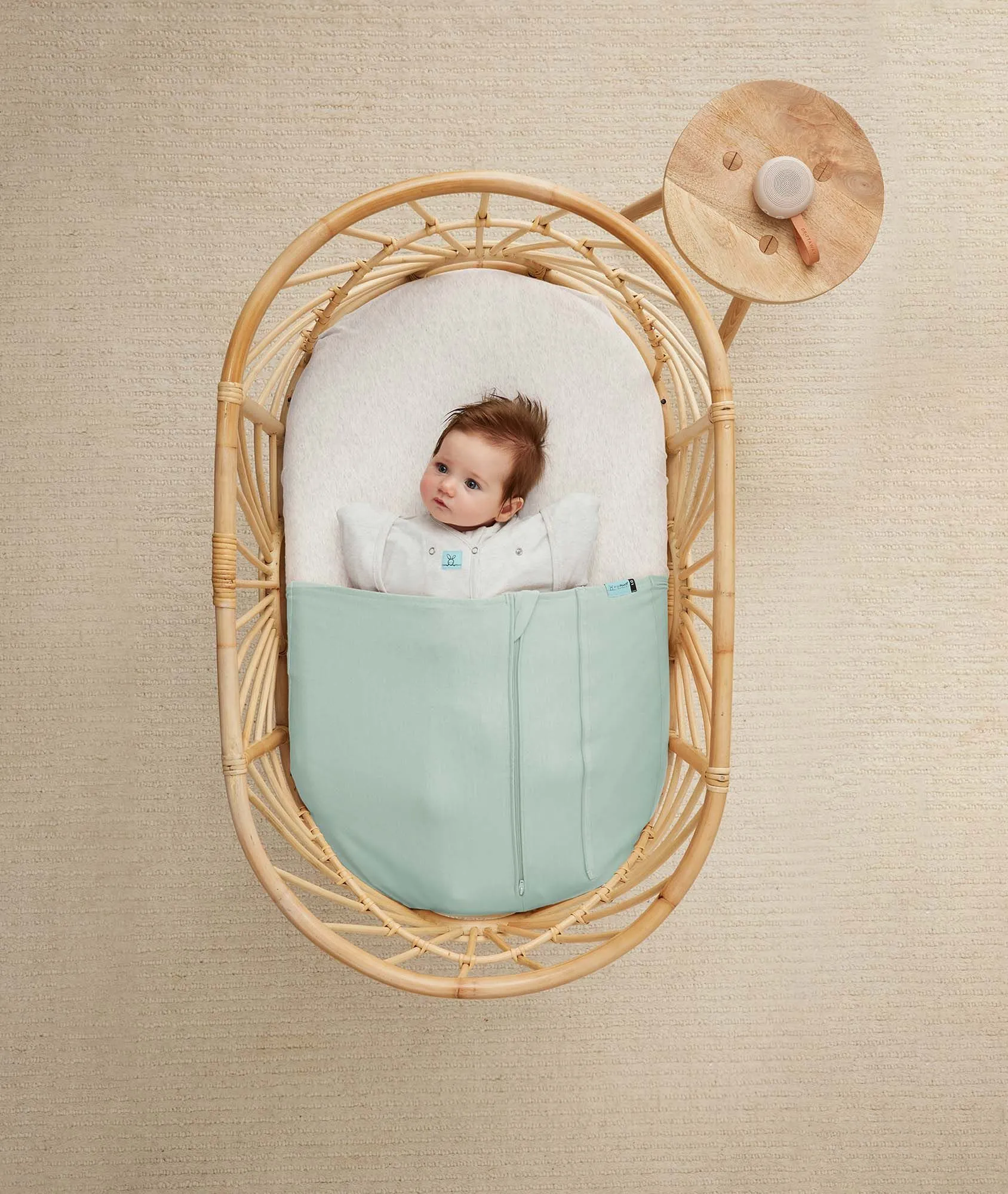 Baby Tuck Sheet Sage