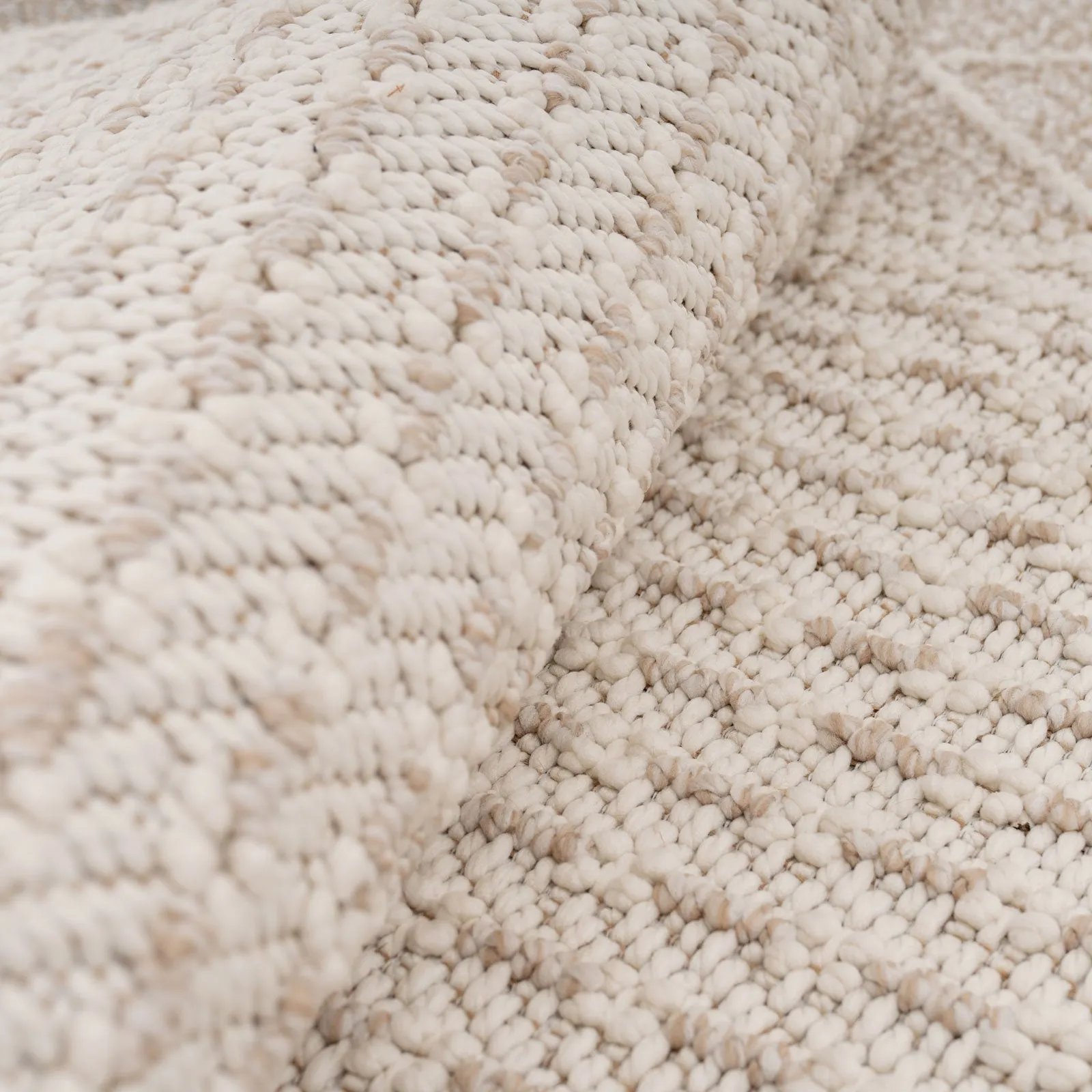Beige Scandi Hygge Rug - Cudo