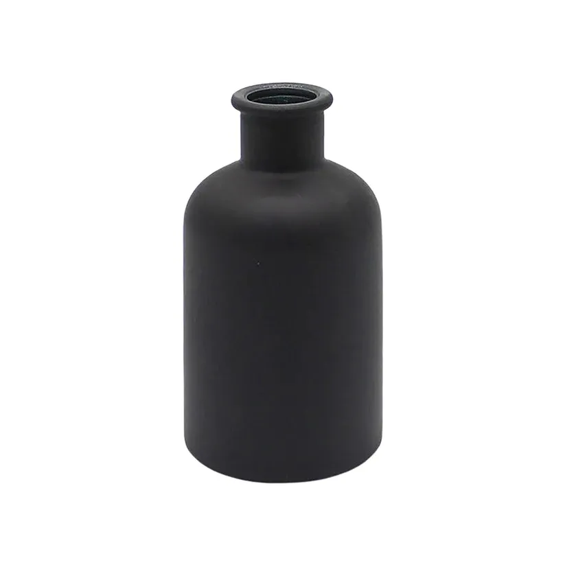 Black Glass Bottle- Multiple Sizes Available