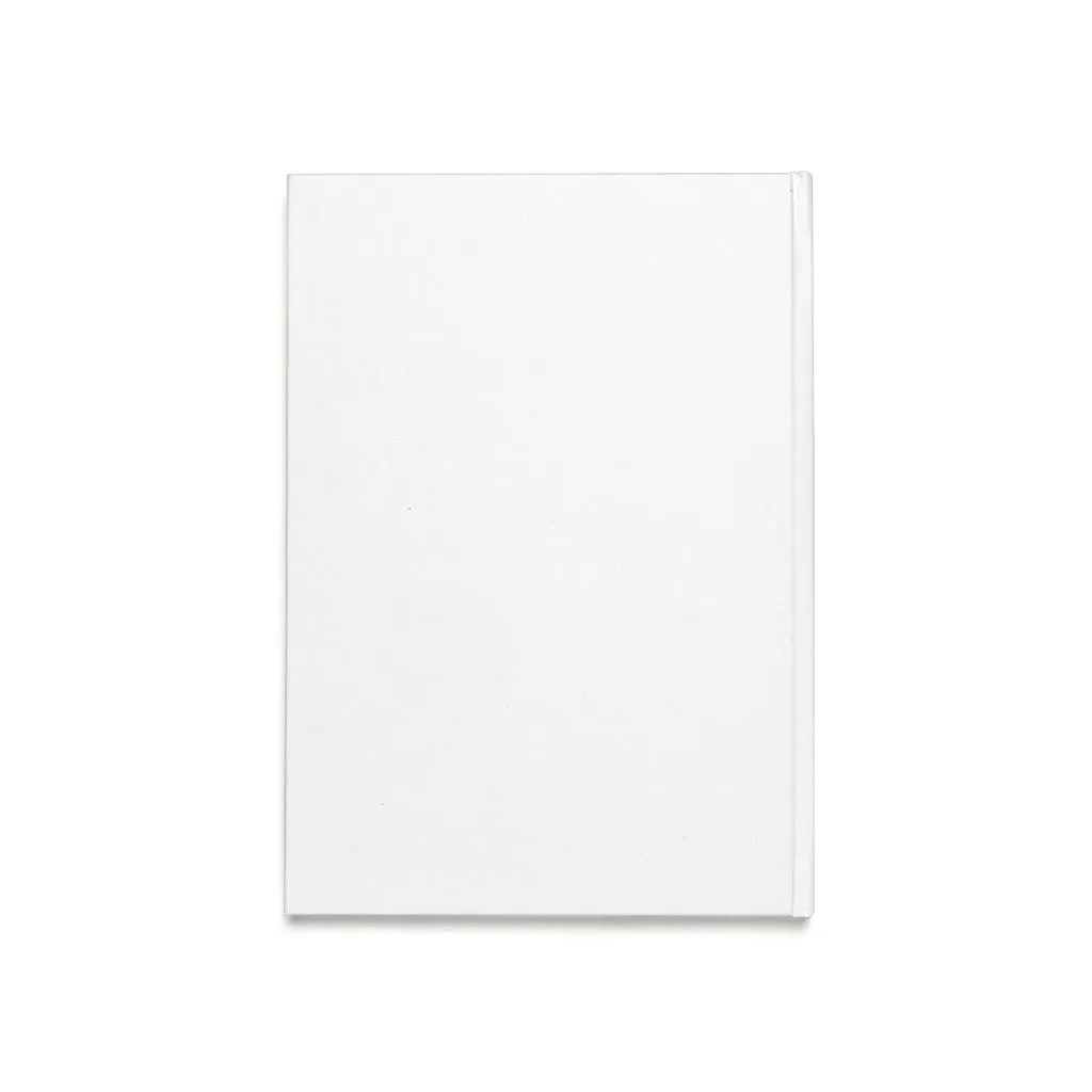 Black White Fish Hardcover Journal (A5)