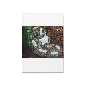 Black White Fish Hardcover Journal (A5)
