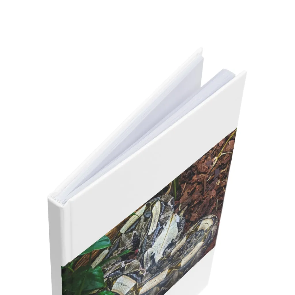 Black White Fish Hardcover Journal (A5)