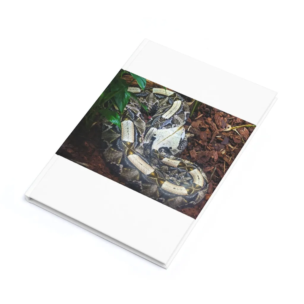 Black White Fish Hardcover Journal (A5)