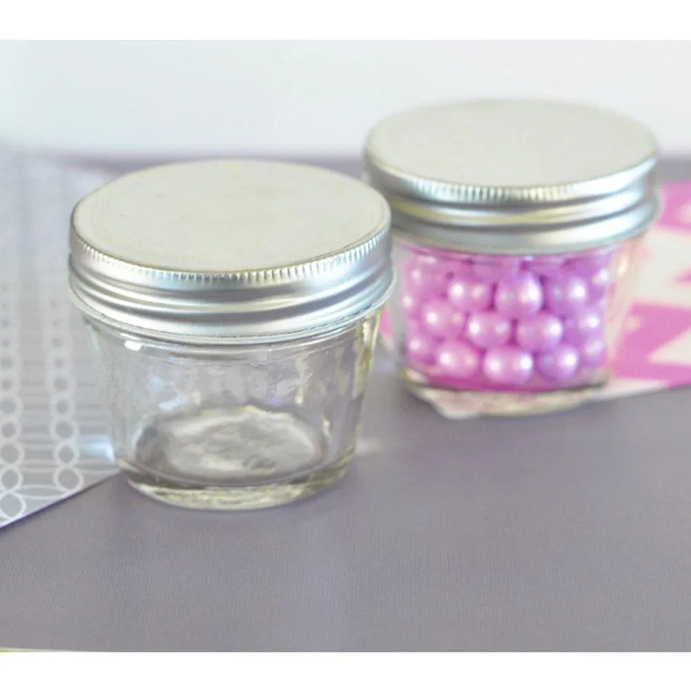 Blank Small 4 oz Mason Jars (Set of 30)