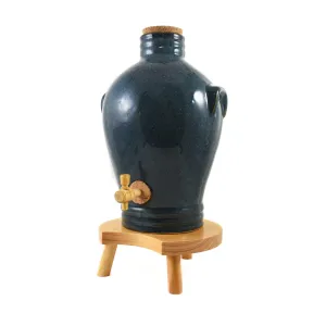 Blue Glaze Vinaigrier, 3L