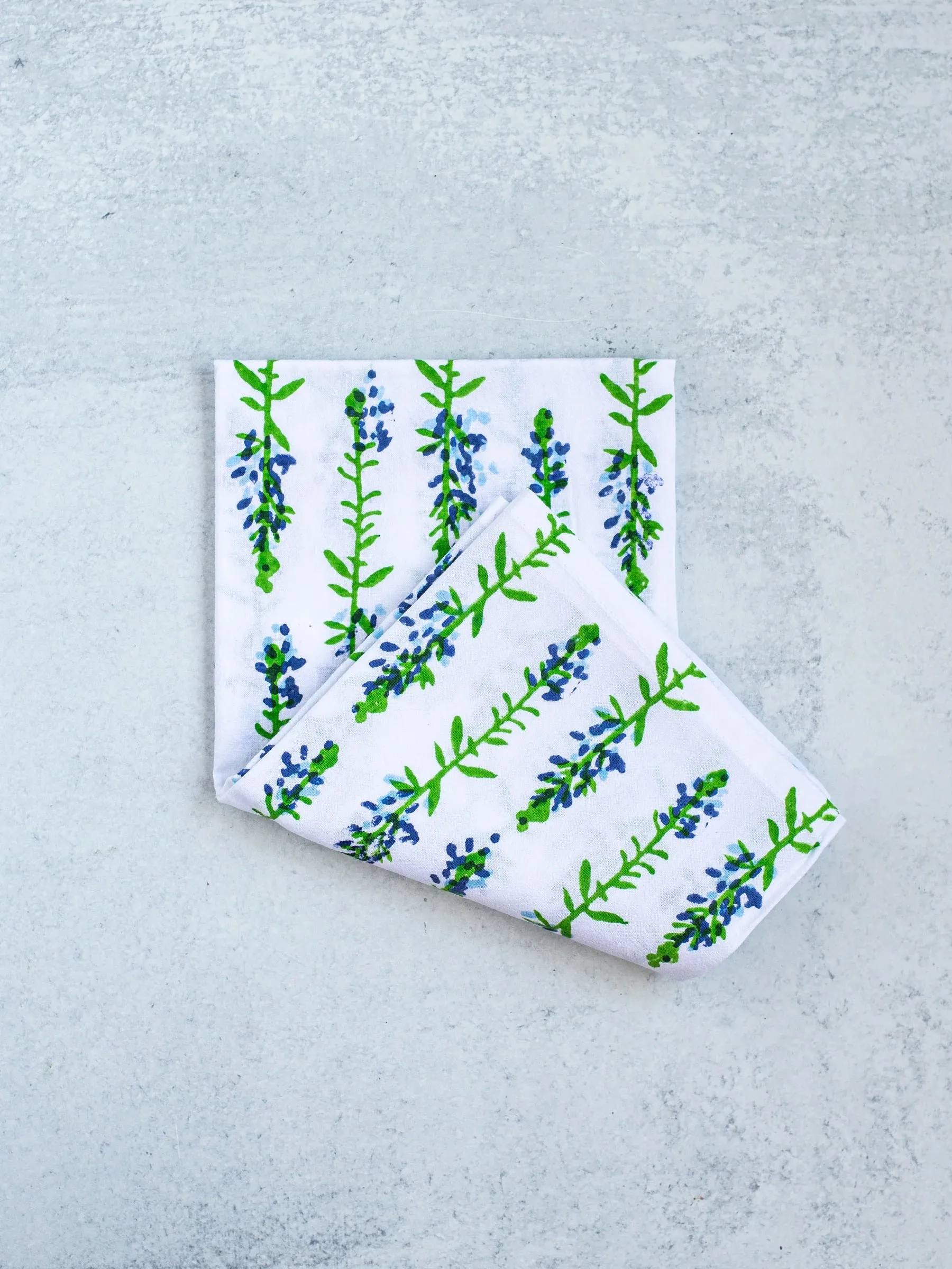 Bluebonnets Tea Towel