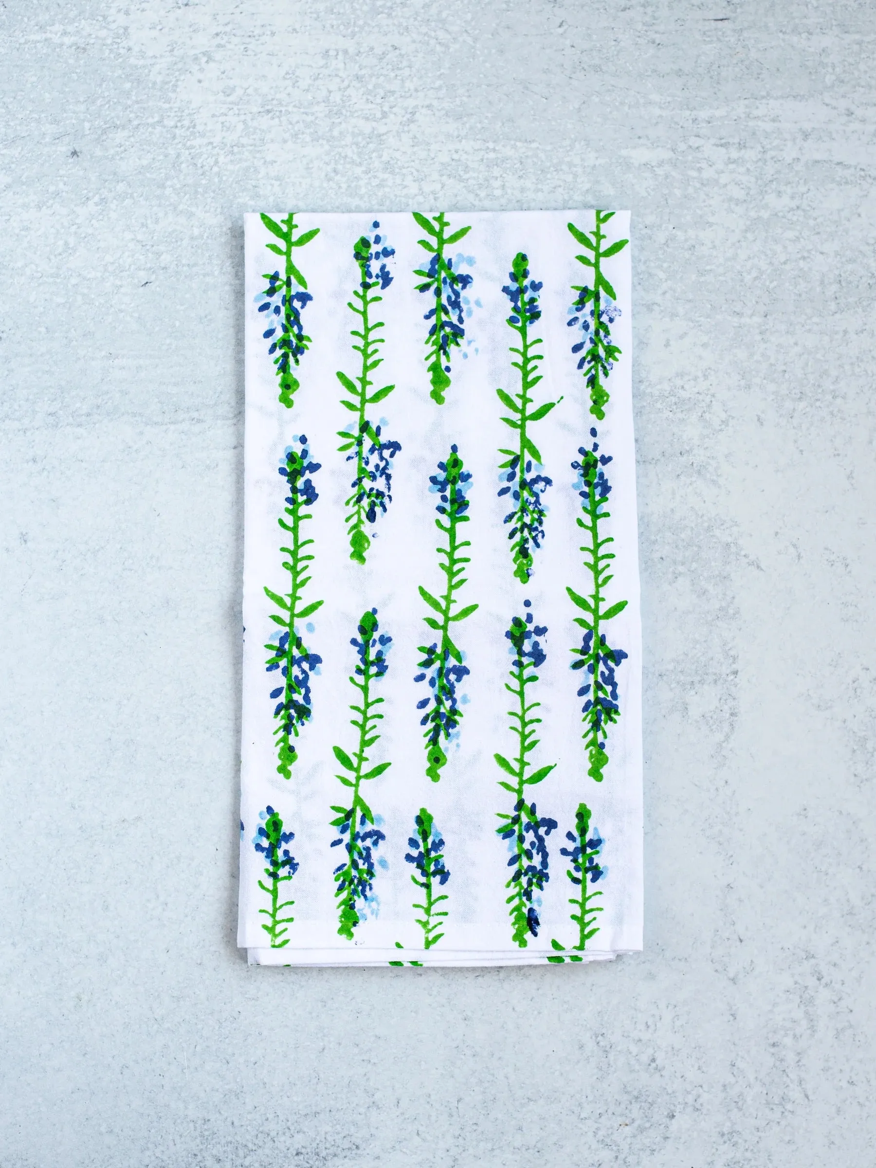Bluebonnets Tea Towel