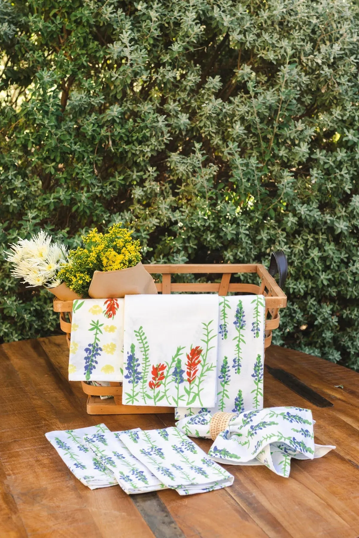 Bluebonnets Tea Towel