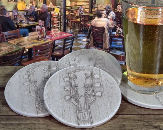 Blues Guitar Drink Coasters