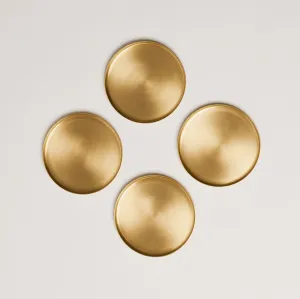 Brass Coasters - set of 4