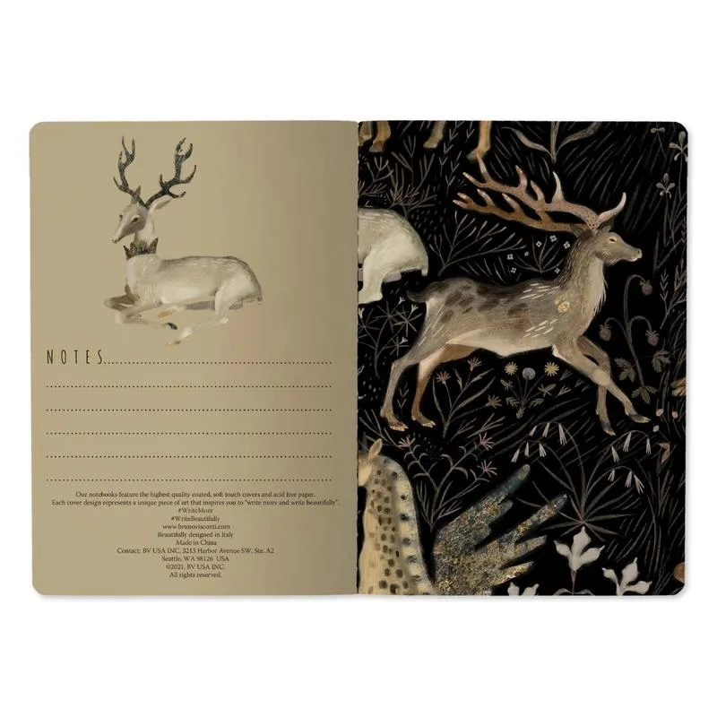 Bruno Visconti A5 Notebook - Fauna Fantasy