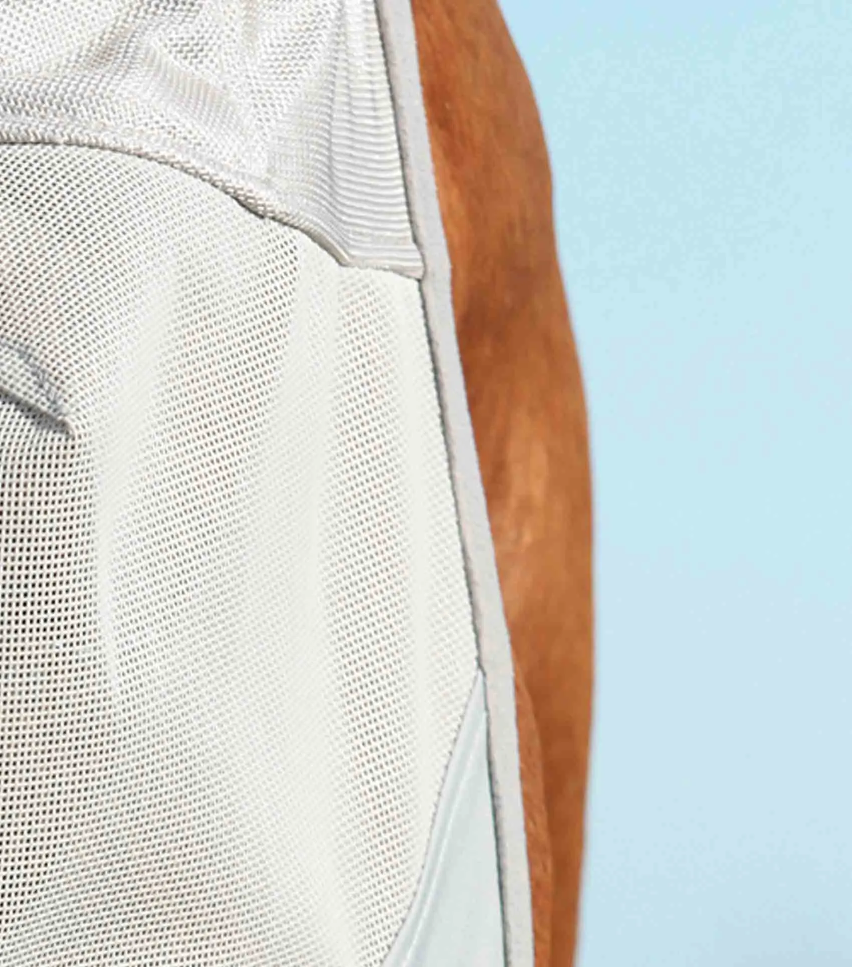 Buster Fly Mask Standard   Silver