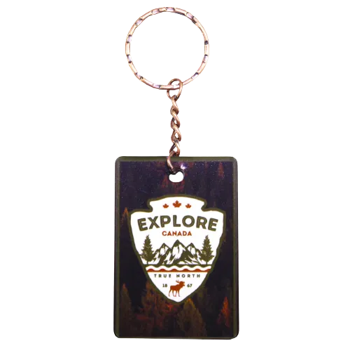 Canada Keychains - Assorted Tin