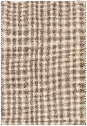 Carlos 225x155cm Felted Wool Rug - Brown