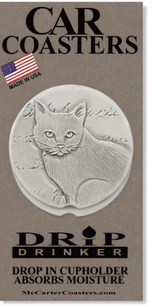 Cat Car Coasters