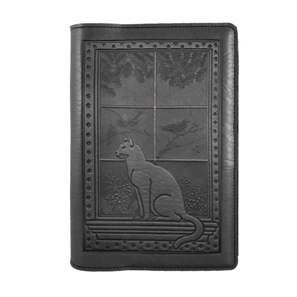 Cat in Window Pocket Notebook Cover