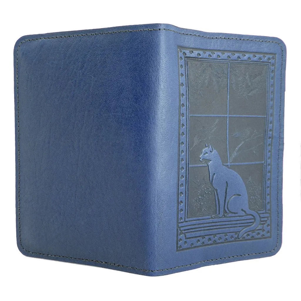 Cat in Window Pocket Notebook Cover