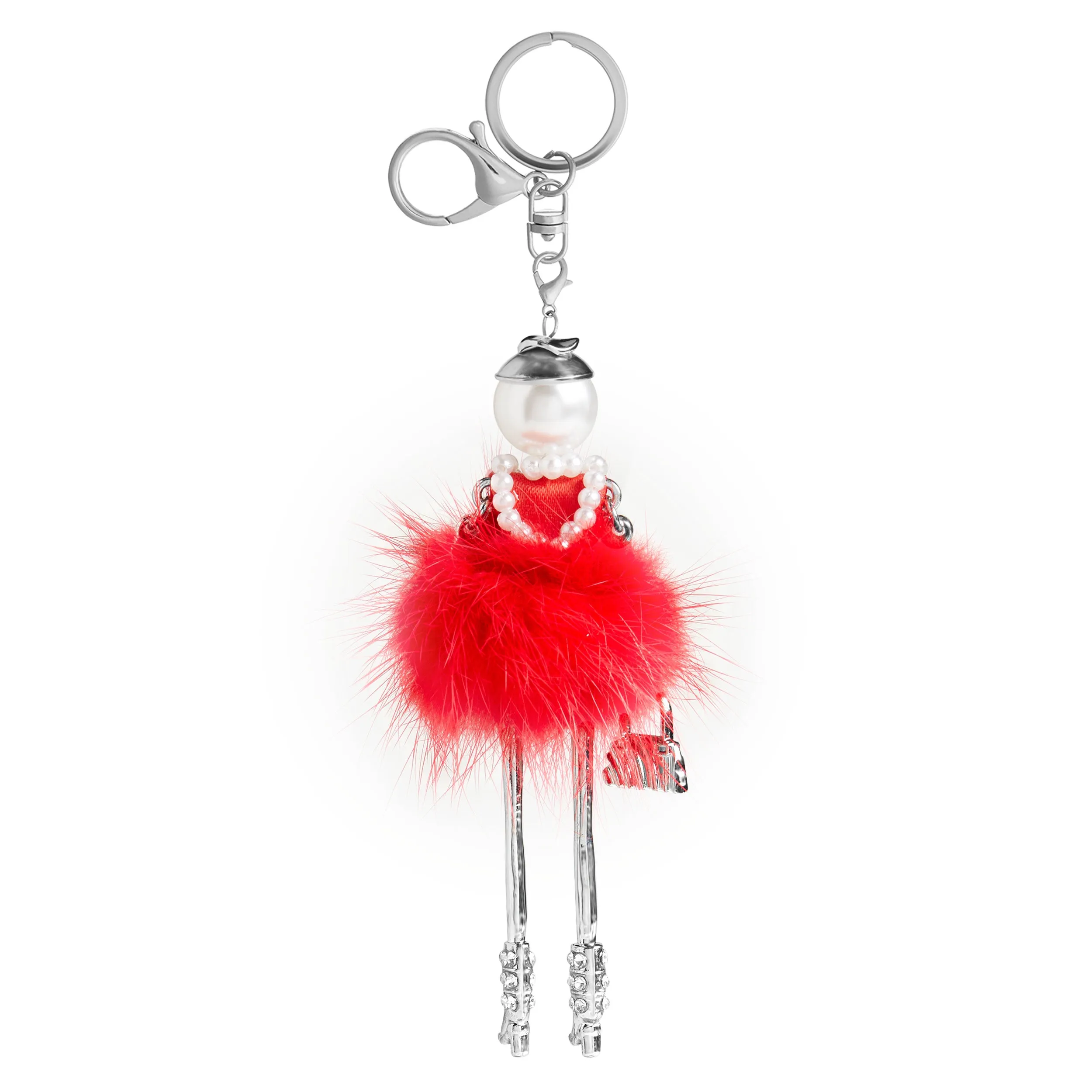 Charming Ladies Key Fob   Bag Charm - Ruth