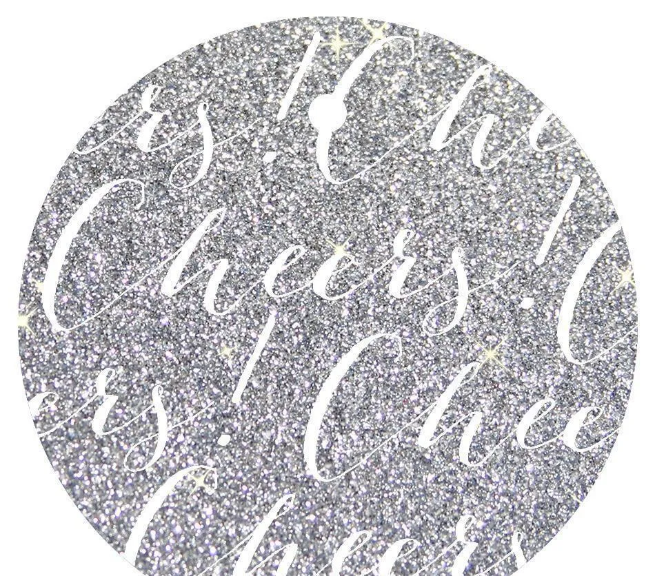 Cheers! Circle Gift Tags, Chic Style