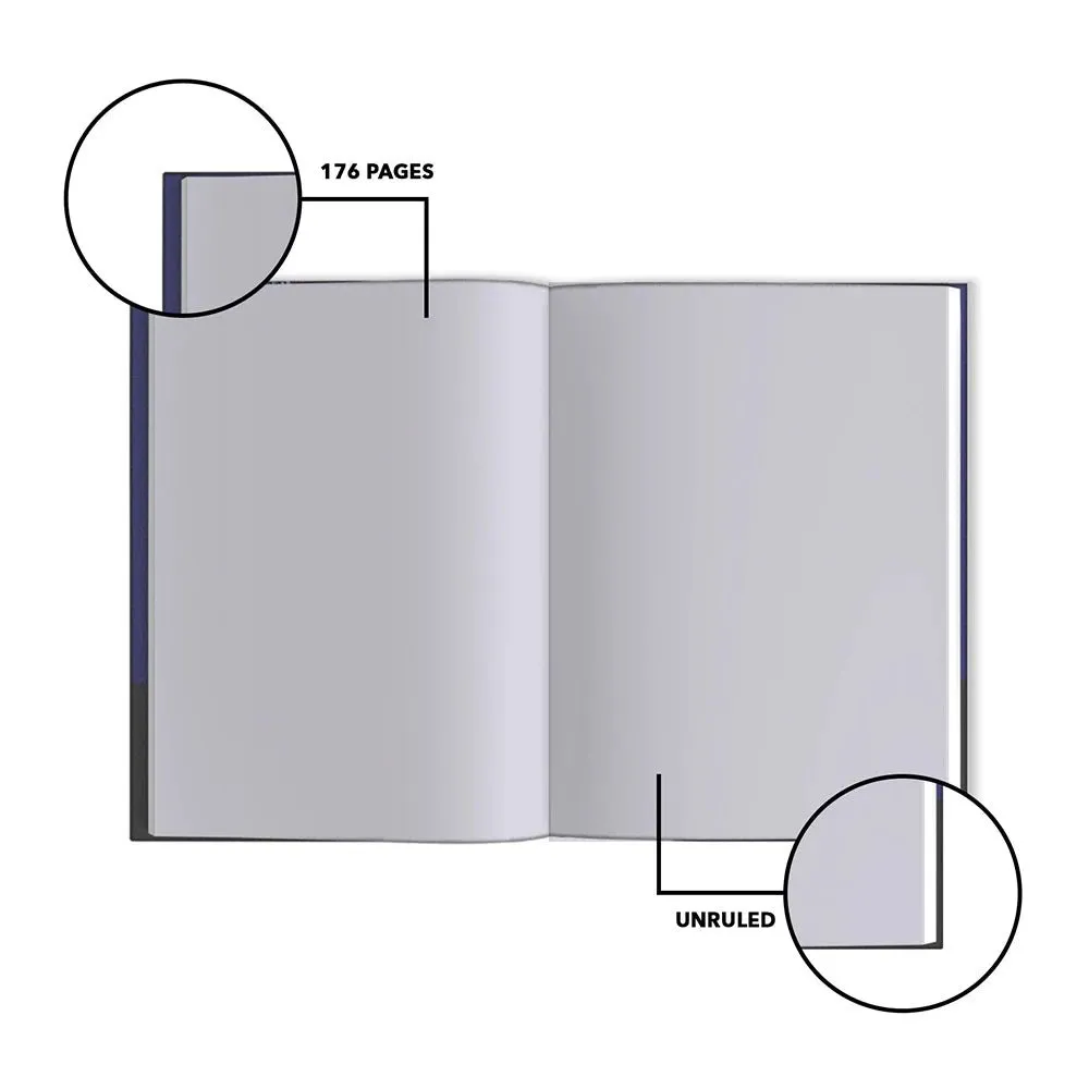 Classmate Pulse-A5 Hard Unruled Notebooks
