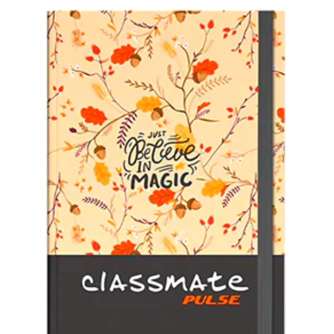 Classmate Pulse-A5 Hard Unruled Notebooks