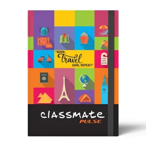 Classmate Pulse-A5 Hard Unruled Notebooks
