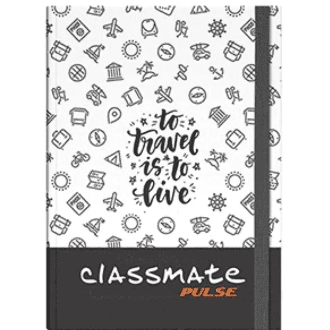 Classmate Pulse-A5 Hard Unruled Notebooks