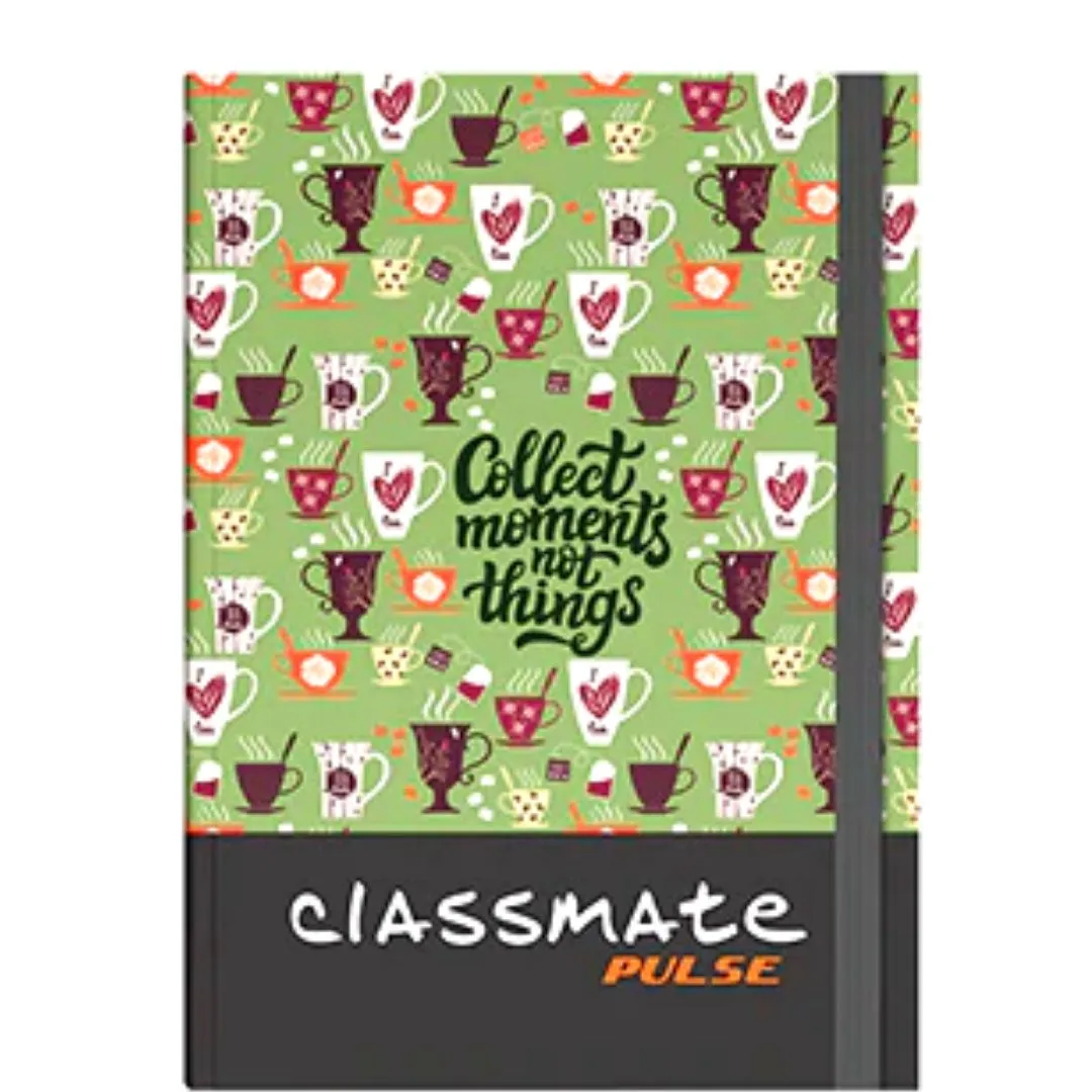 Classmate Pulse-A5 Hard Unruled Notebooks