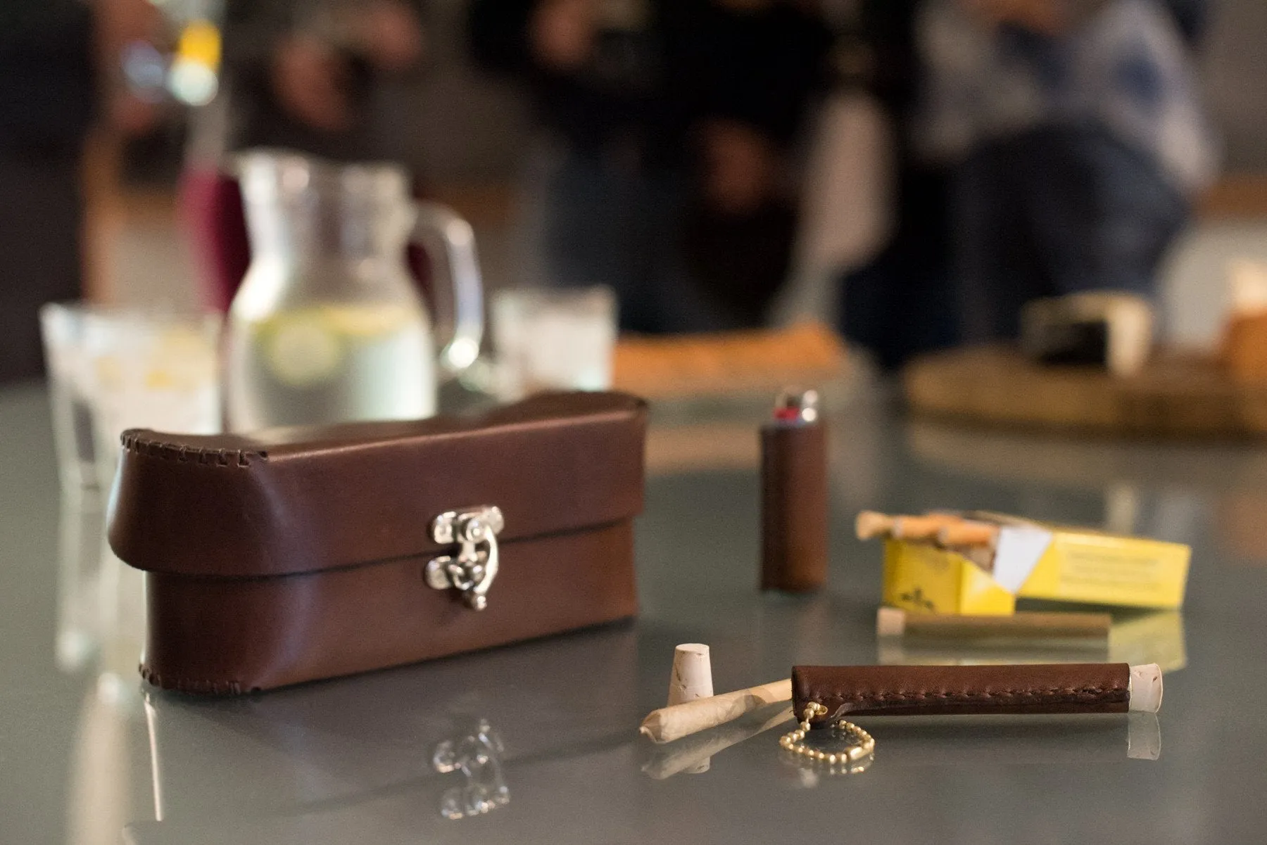 Classy Stash - Leather Box Organizer