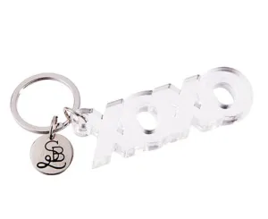 Clear Acrylic Key Tags