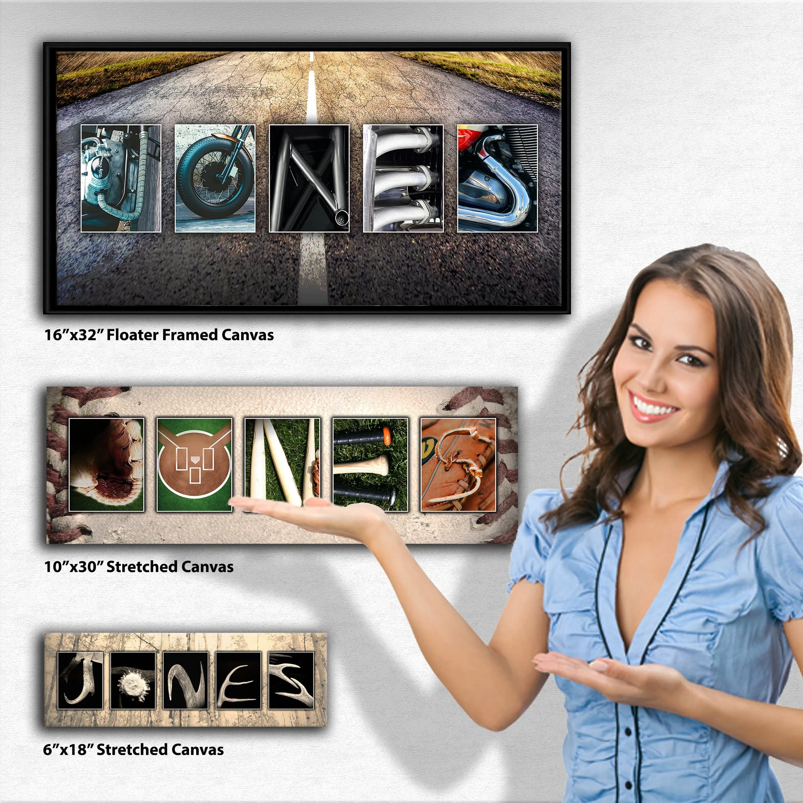 Coffee Letter Name Art Print