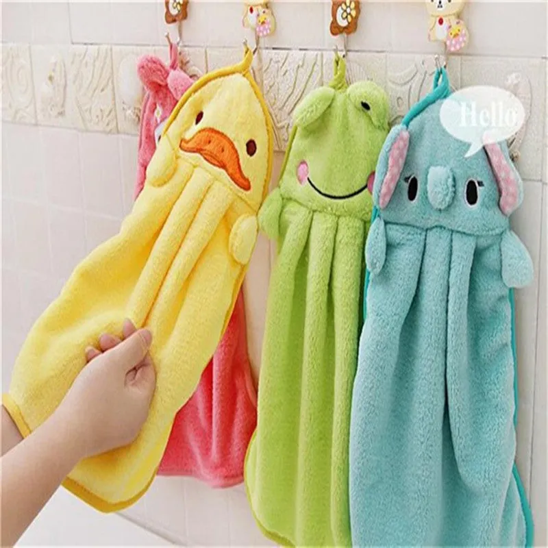 Colorful Cartoon Bath Towels
