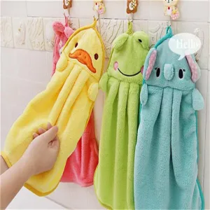Colorful Cartoon Bath Towels