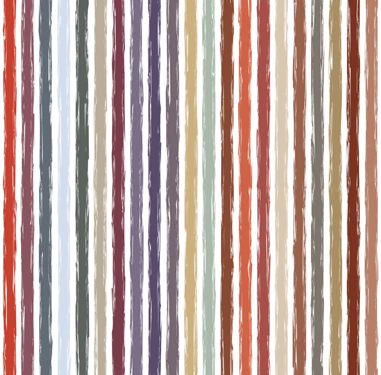 Colorful Stripe Cocktail Napkin
